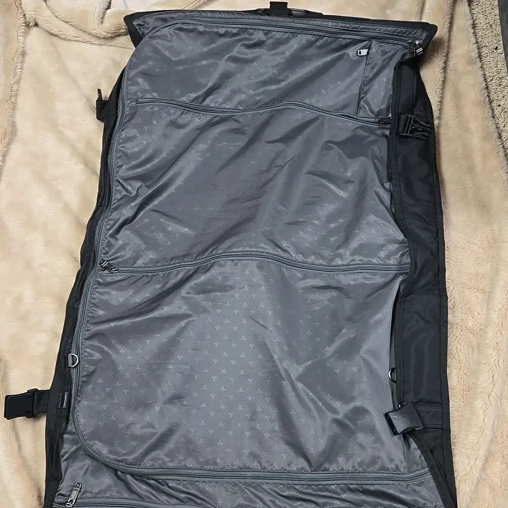 Tumi Ballistic Nylon Black Garment Bag Luggage Travel Suitcase